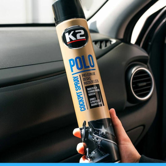 K2 Polo Polishing Spray for Car Dashboard with Aroma For Man 750ml