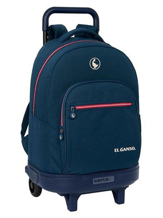 School Bag With Wheels Safta Blue 33 X 22 X 45 Cm