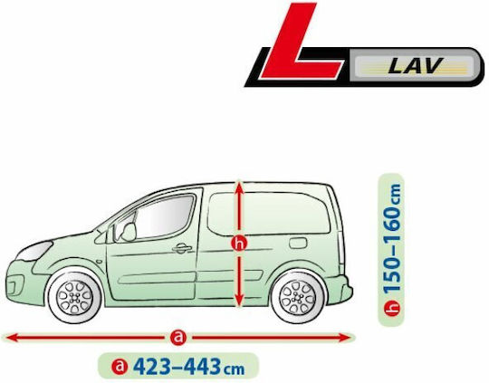 Mobile Garage Full Car Cover Size - L - Lav