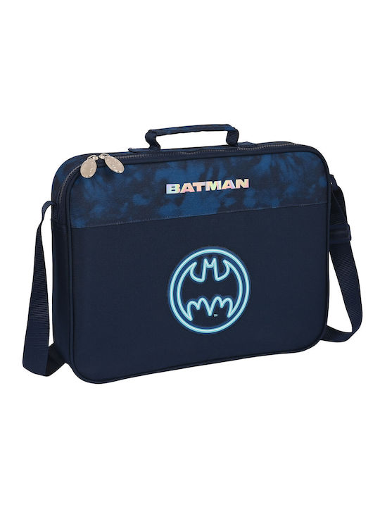 Ученическа чанта Batman Legendary Navy Blue 38 X 28 X 6 см