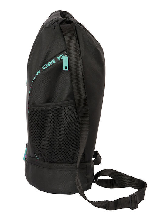 Kids Backpack Bag F.c. Barcelona Black 35 X 40 X 1 Cm