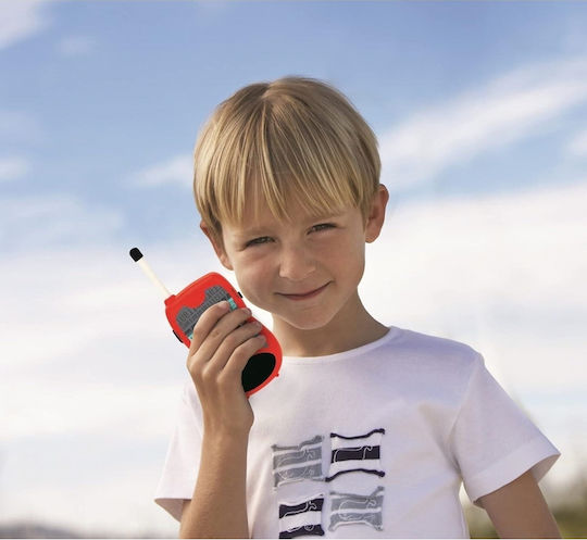 Lexibook Cars The Movie Disney Lighting Mcqueen Walkie-talkies, Communication Game For Children, Belt Clip For Transport, Battery, Red Black, Tw12dc