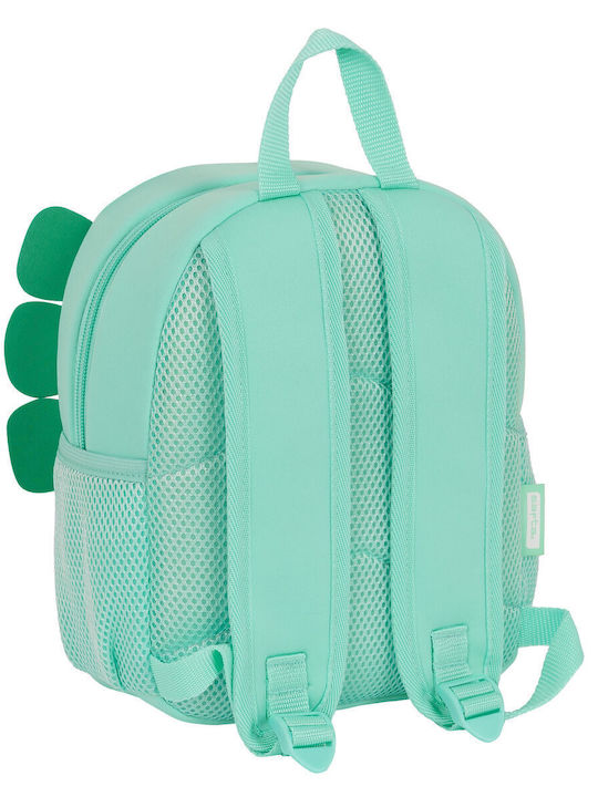 Kids Bag Safta Dinosaur Green 20 X 25 X 9 Cm