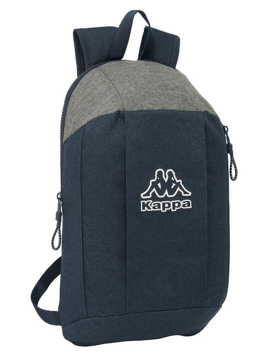 Rucksack Kappa Dark Navy Mini Grau Navy Blau 22 X 39 X 10 Cm