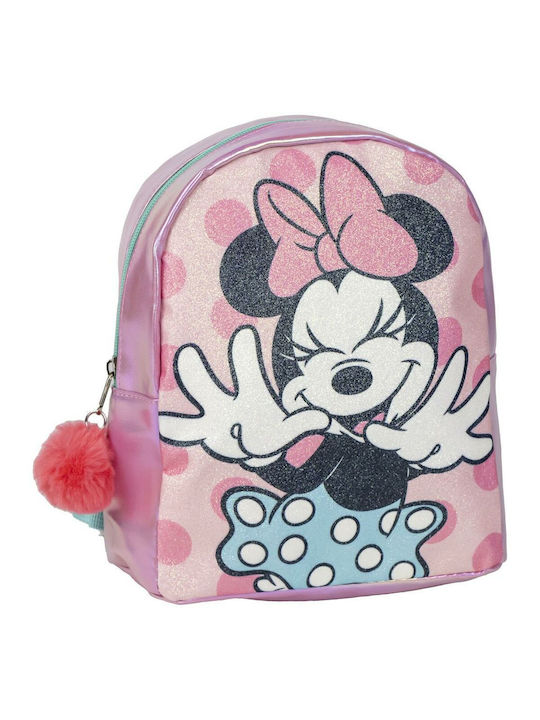 Σακίδιο Πλάτης Casual Minnie Mouse Ροζ 19 X 23 X 8 Cm