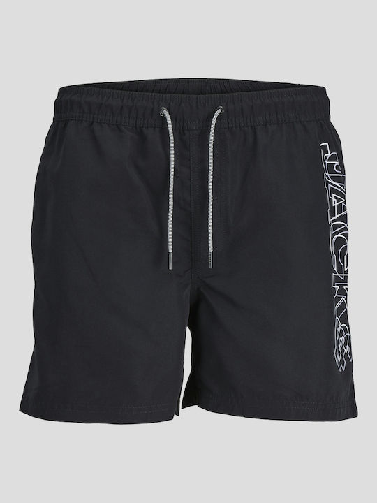 Jack & Jones Costum de baie pentru copii Pantaloni scurți de înot black