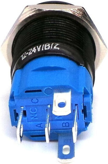 Comutator On/Off auto 12V 50000 Albastru