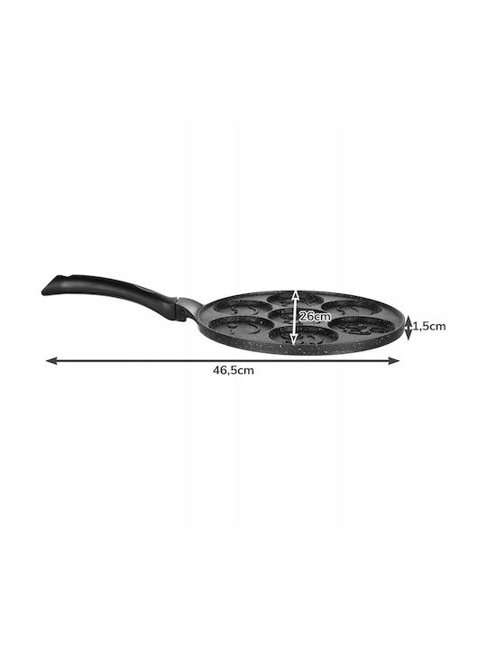 Tigaie pentru pancakes din Aluminiu cu Strat Antiaderent 26cm
