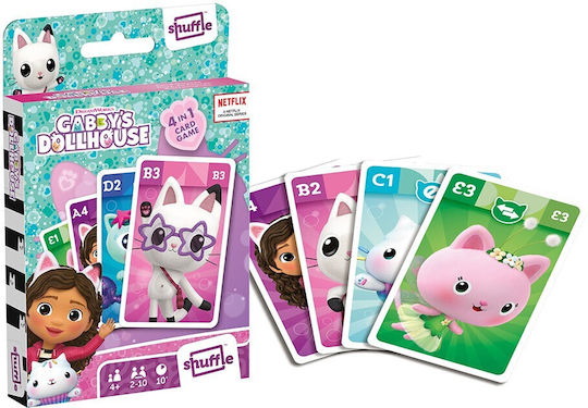Board Game Gabby’s Dollhouse Shuffle Fun for 2-10 Players 4+ Years Old (EN) Cartamundi