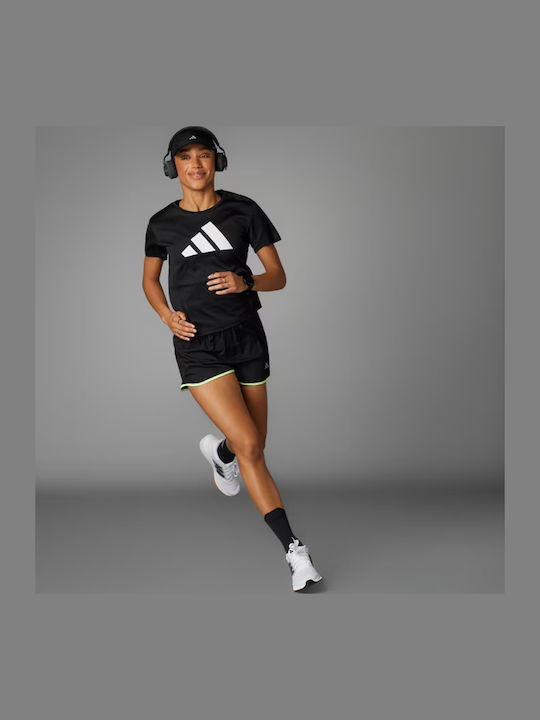 Performance Γυναικείο T-shirt Μαύρο