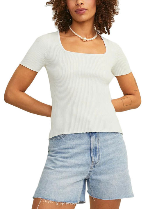 Jack & Jones Μπλούζα Εκρού