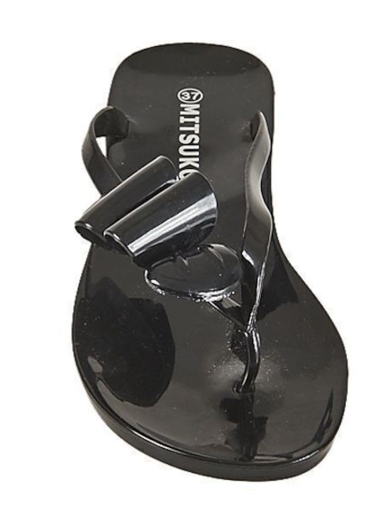 Women's Flip-Flops in Black Color