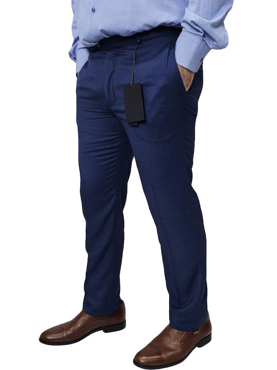 Trousers Suit in Slim Fit Navy