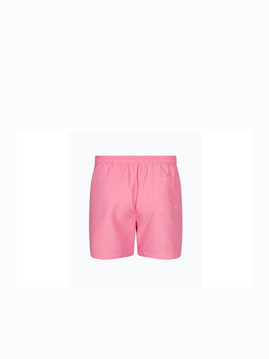 Calvin Klein Herren Badebekleidung Shorts Fuchsia mit Mustern