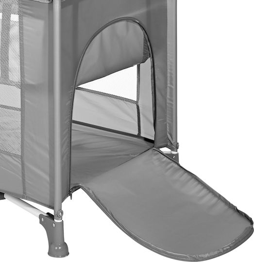 Lorelli Torino Plus Playpen 2 Levels with Changing Table & Mattress Fog Striped 127x68cm