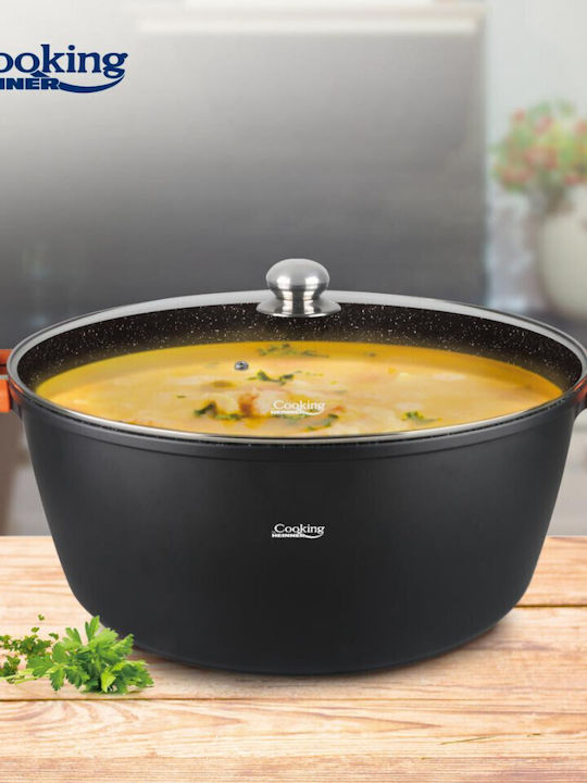Heinner Βαθιά Κατσαρόλα από Αλουμίνιο 23lt / 44cm