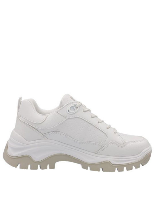 Guess Damen Anatomisch Sneakers Weiß