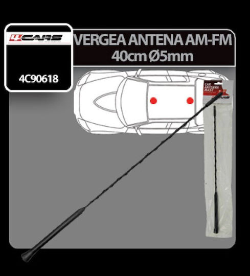 4Wagen Ersatzmast - 40 cm - Ø 5 mm