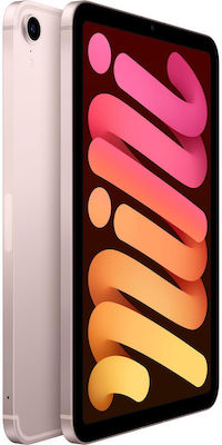Apple iPad Mini 2021 8.3" με WiFi & 5G (4GB/64GB) Pink