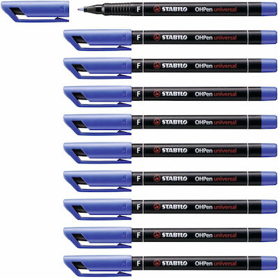 Permanent marker Stabilo Ohpen Blue 10 pieces