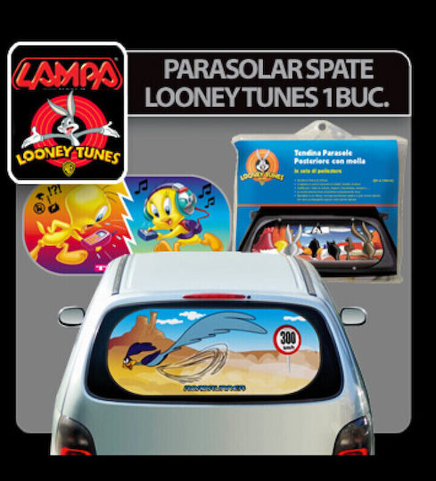 Looney Tunes Мрежест сенник за задно стъкло с вендузи 1бр - Road Ru