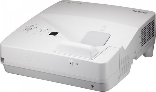 Nec UM352Wi 60003954 Проектор 3LCD HD Обикновена лампа с Wi-Fi и вградени високоговорители Бял