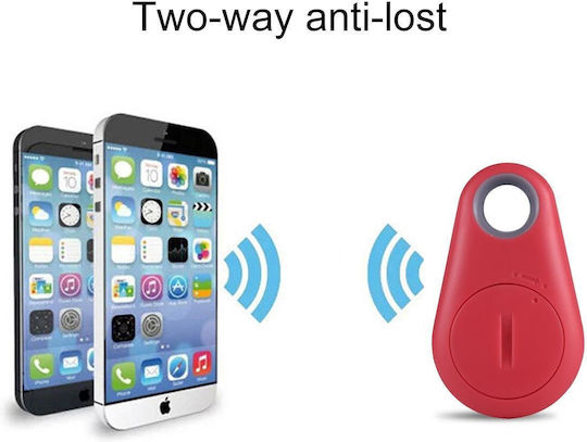Itag Smart Wireless Bluetooth V4.0 Tracker Finder Key Anti- Lost Alarm Locator Tracker(red)