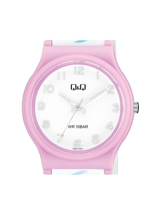 Q&Q Kids Watch with Rubber/Plastic Strap Multicolour