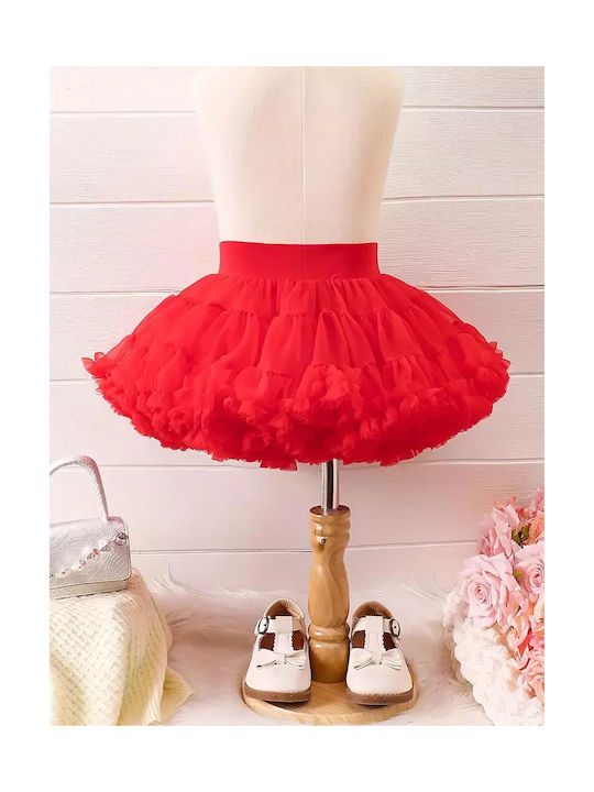 Children's Tutu Skirt - Red