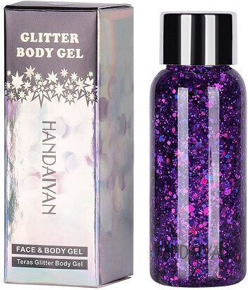 Glitter Gel für Gesicht und Körper, Handaiyan, 06