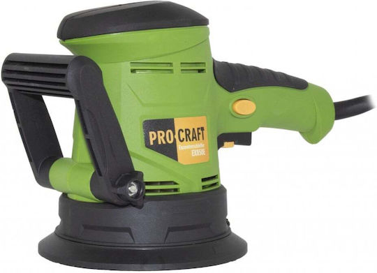 ProCraft Electric Eccentric Sander 125mm Electric 850W with Speed Control and with Suction System EX850E