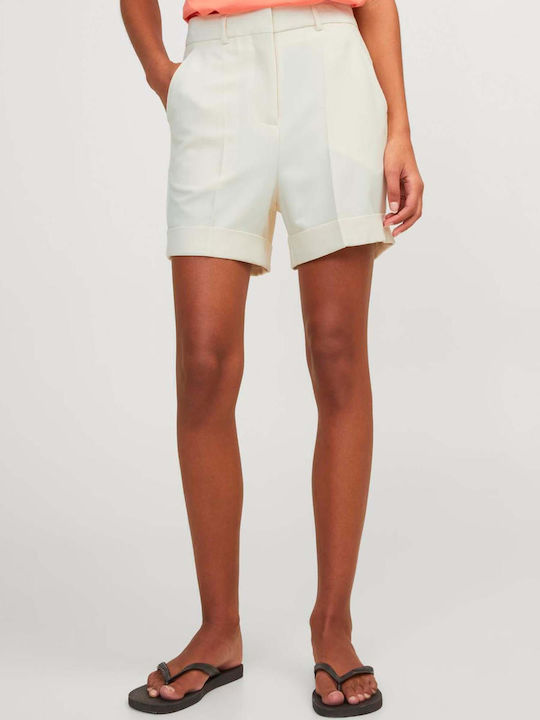 Femei Talie înaltă Pantaloni scurți Bone White