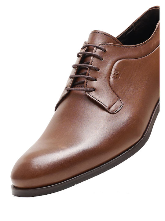 Men's Leather Dress Shoes Cognac Paris