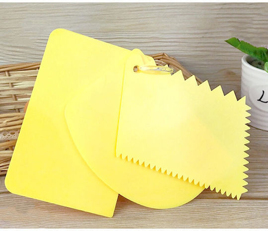 Spatulă de Patiserie Plastic 8cm 3buc