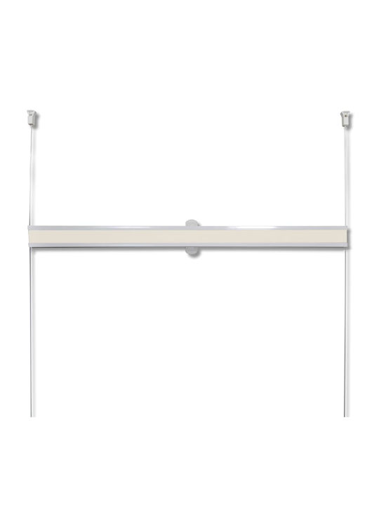 Cream Pleated Shade System 90 X 200 Hectare - Cream