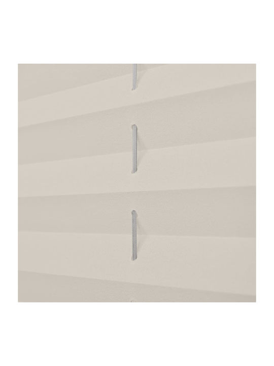 Cream Pleated Shade System 90 X 200 Hectare - Cream