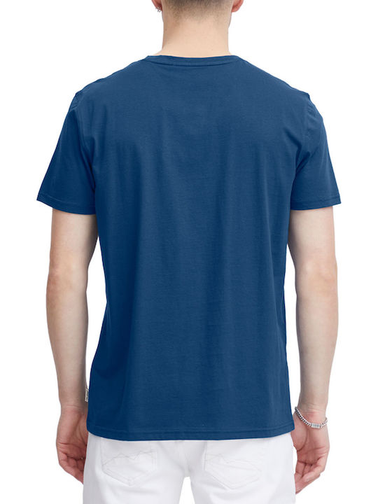 Blend Herren T-Shirt Kurzarm Blue indigo