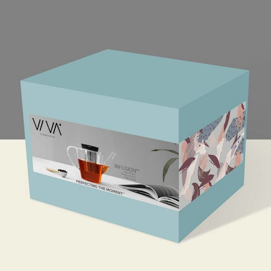 Viva Ceainic Sticlă Transparent 1000ml