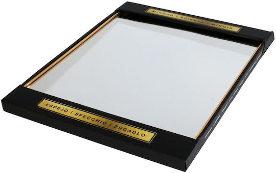Koopman Wandspiegel Rechteckiger Goldener 55x45cm Koopman Wandspiegel Rechteckiger Goldener 55x45cm