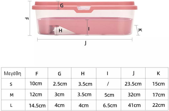 Reptile Terrarium Pink