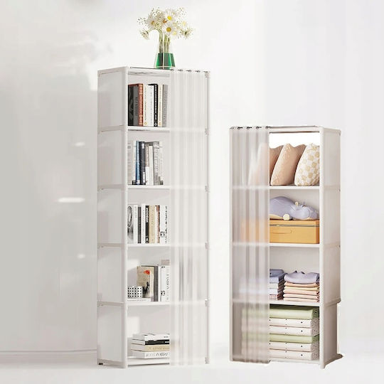Doppeltür Kleiderschrank Schieben Schwarz 89x45x163cm