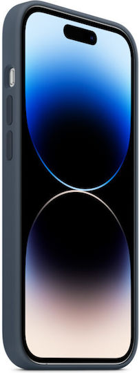 Apple Silicone Case with MagSafe Back Cover Silicon Storm Blue (iPhone 14 Pro)