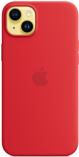 Apple Umschlag Rückseite Silikon (PRODUCT)RED (iPhone 14 Plus)