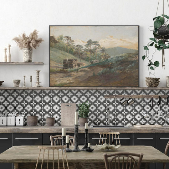 Valley Πίνακας Ξύλινος 115x170cm