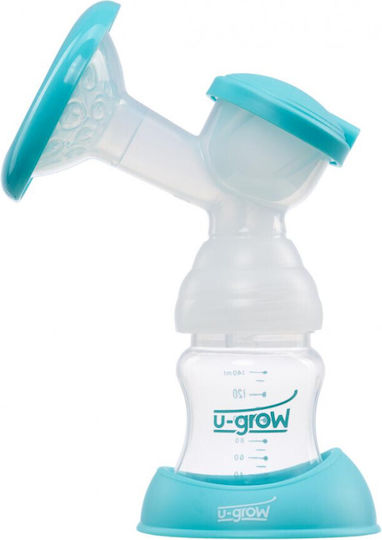 U-Grow Ηλεκτρικό Μονό Θήλαστρο Μπλε 140ml