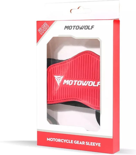 Motowolf Protecție pentru pantof pentru maneta de schimbare a vitezelor a motocicletei Negru