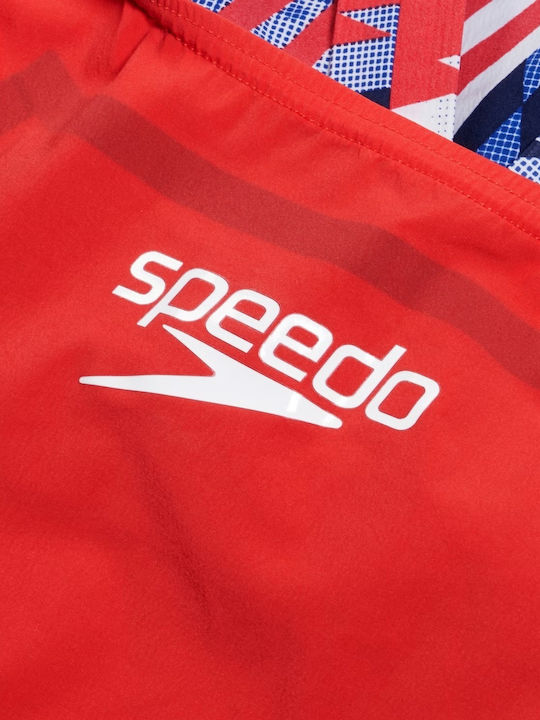 Speedo Fastskin Lzr Ignite Kneeskin Γυναικείο Αγωνιστικό Ολόσωμο Μαγιό Κολύμβησης Κόκκινο