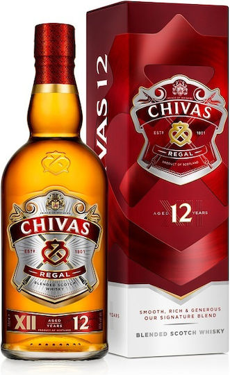 Chivas Regal Whiskey Scotlandς Blended 12 Years 40% 700ml WH9900043