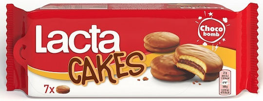 Lacta Biscuits Cakes With Topping & Filling 1pcs 175gr