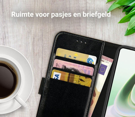 Rosso Wallet Δερματίνης Μαύρο (OnePlus Nord CE 3)